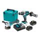 Makita DLX2430TJ akkus gépszett (DDF486+DGA504) 18V 2x5,0Ah