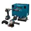 Makita akkus gépszett DLX2430TJ (DDF486+DGA504) 18V 2x5,0Ah