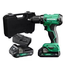   Hikoki  akkus fúrócsavarozó DS18DA-2,0AH, 18V, 2x2,0Ah, Kofferben