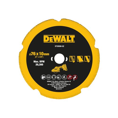 Dewalt gyémántvágó tárcsa DT20590-QZ 76mm