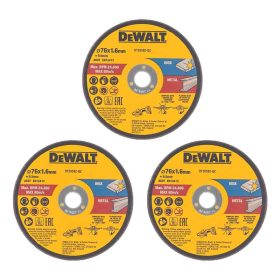 Dewalt  vágótárcsa DT20592-QZ 76mm 3db