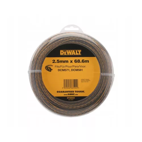 Dewalt vágószál DCM561 fűkaszához 2,5mm x 68,8 m