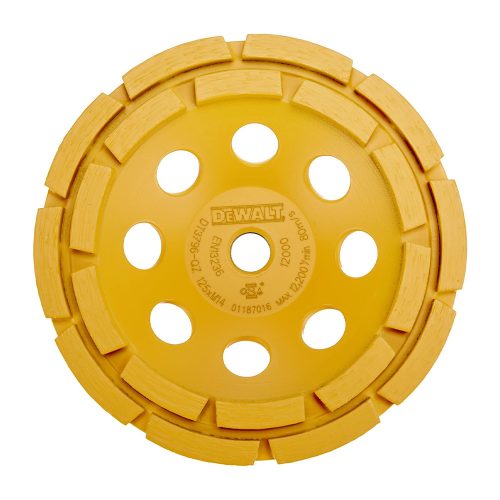 DEWALT DT3796-QZ kétsoros gyémánt csiszolótárcsa 125x22,23 mm