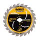 Dewalt körfűrészlap XR 190mm, 24T, Diamond Bore