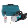 Makita akkus kétlépcsős vákuumszivattyú 2x18V DVP181ZK alapgép
