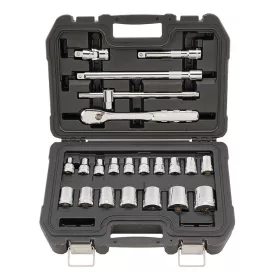   Dewalt metrikus dugókulcs készlet 1/2" 22 részes DWMT19241-1