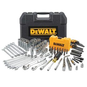   Dewalt mechanikus szerszámkészlet 1/4", 3/8" 142 részes DWMT73802-1