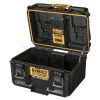 Dewalt TOUGHSYSTEM akkumulátortöltő és tároló láda DWST83471-QW