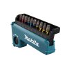 Makita 11 részes bitkészlet PH1,PH2,PH3,PZ1,PZ2,PZ3,T15,T20,T25,T30 bittartóval
