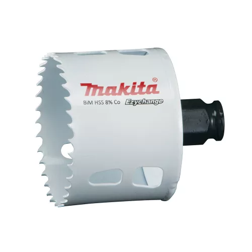 Makita Ezychange bimetál körkivágó többféle anyaghoz 65x44mm