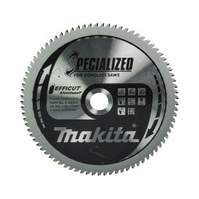   Makita EFFICUT körfűrészlap akkus géppel, alumíniumhoz 260x30x1,85mm 81 fog