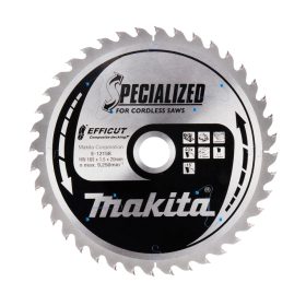   Makita EFFICUT merülő körfűrészlap 165x20mm Z40 KOMPOZIT