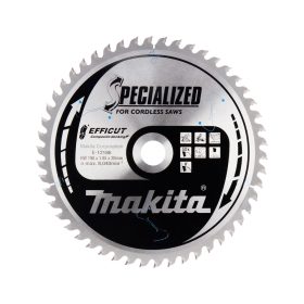   Makita EFFICUT körfűrészlap akkus géppel, kompozithoz 190x30x1,85mm 50 fog