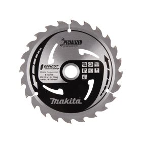   Makita EFFICUT körfűrészlap akkus géppel, kompozithoz 165x20x1,5mm 24 fog