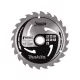 Makita EFFICUT körfűrészlap akkus géppel, kompozithoz 165x20x1,5mm 24 fog