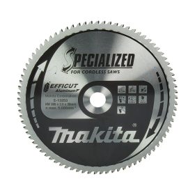   Makita EFFICUT körfűrészlap akkus géppel, alumíniumhoz 306x30x2mm 81 fog
