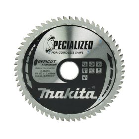   Makita EFFICUT körfűrészlap akkus géppel, alumíniumhoz 185x30x1,7mm 60 fog