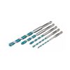 Makita 1/4" befogású TCT multi anyag fúró készlet 4x75,5x85,6x100,8x120,10x150 mm