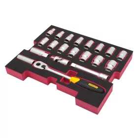   Stanley Fatmax T-Stak csavarhúzó készlet 1/2” 20 részes