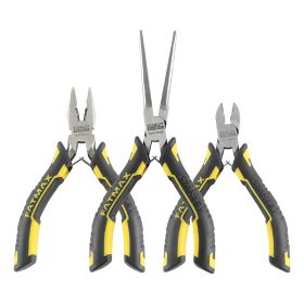 Stanley Fatmax mini hosszú csőrű fogó készlet 3 részes