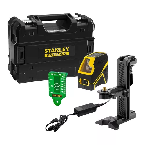 Stanley Fatmax keresztsugaras Li-ion lézer, zöld