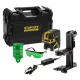 Stanley Fatmax 5 pontos pontlézer Li-ion, zöld