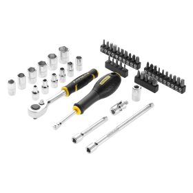   Stanley Fatmax közepes méretű dugókulcs készlet tárlódobozban 1/4” 48 részes