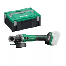   Hikoki akkus sarokcsiszoló 125mm G1813DVE-W2Z alapgép HITBOX kofferben