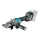 Makita akkus laposfejű sarokcsiszoló GA055GZ 40Vmax XGT Li-Ion BL AFT 125mm fék, alapgép