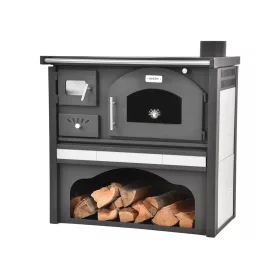 Hecht szilárs tüzelésű tűzhely, 6kW