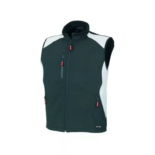 Issaline softshell mellény fekete/szürke XXL