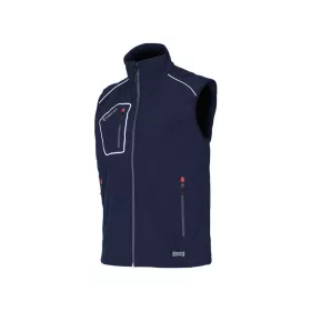 ISSALINE Snappy softshell mellény kék/fekete 3XL