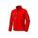 ISSALINE Just softshell puha technikai kabát piros XS
