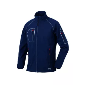   ISSALINE Just Női softshell puha technikai kabát kék/fekete L