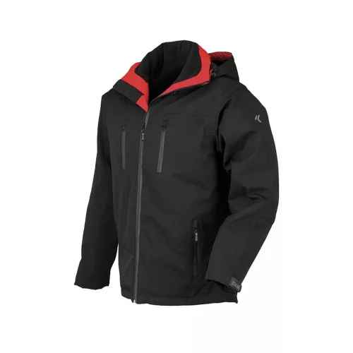 ISSALINE Foxy extrém könnyű softshell kabát fekete/szürke L