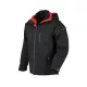 ISSALINE Foxy extrém könnyű softshell kabát fekete/szürke S
