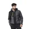 ISSALINE Rush softshell kabát vízálló cipzárral antracitszürke 3XL