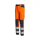 ISSALINE Hivis könnyű softshell 3M SCOTCHGARD® jól láthatósági stretch nadrág narancs/neon/kék M
