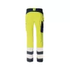 ISSALINE Hivis könnyű softshell 3M SCOTCHGARD® jól láthatósági stretch nadrág citrom/neon/fluo XL