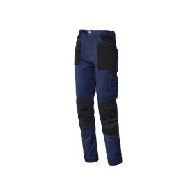 ISSALINE Stretch derekas nadrág kék/fekete XS