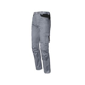   ISSALINE Stretch derekas nadrág rugalmas térdrésszel szürke 3XL