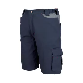 ISSALINE Stretch rövidnadrág kék/szürke S 3XL