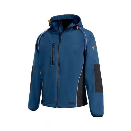 ISSALINE Clever Extreme technikai softshell kabát kék/fekete L