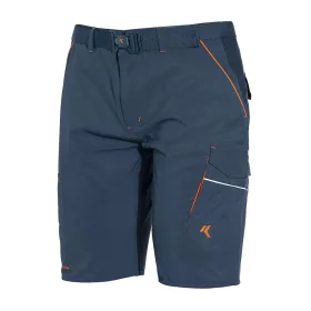   ISSALINE Boom 4-way nyári stretch softshell bermuda kék XXL