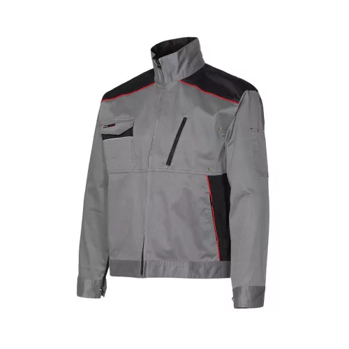 ISSALINE Boom kevert szálas stretch kabát szürke 5XL