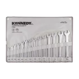   Kennedy SE 14 db-os króm-vanádium csillag-villáskulcs készlet 6-19mm