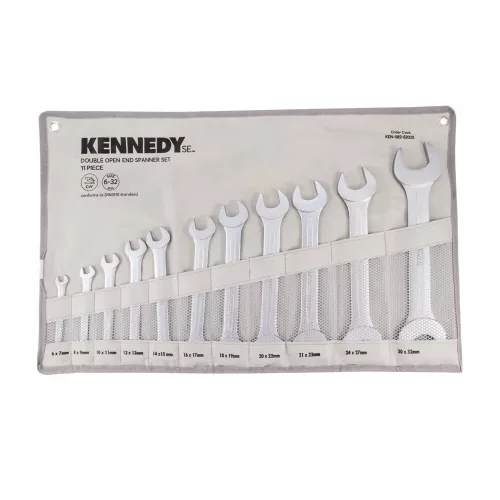 Kennedy SE 6 mm villáskulcskészlet króm-vanádium  – 11 darabos
