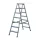 Krause Monto Dopplo két oldalon járható létra 2x7 fokos