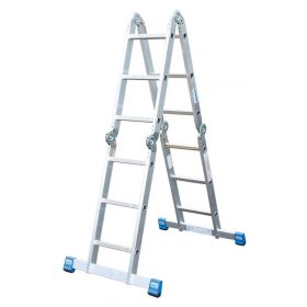   Krause Stabilo csuklós létra 4x3 fokos dobogóval ( Krause-123510 )