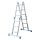Krause Stabilo csuklós létra 4x3 fokos dobogóval ( Krause-123510 )
